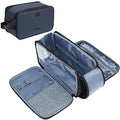 ZEEMO Travel Toiletry Bag for Men, Large Water-Resistant Double-Sided Full-Open by ZEEMO