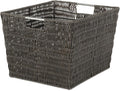 Whitmor Rattique Storage Tote Basket by Whitmor