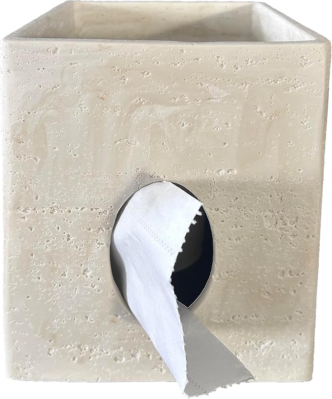 Hymmah Square Tissue Box Cover Holder by Hymmah