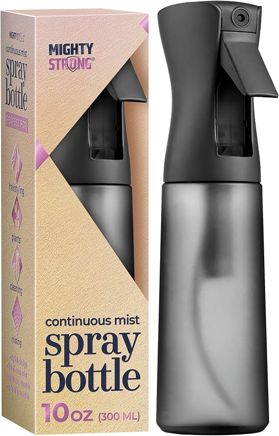 10 OZ Continuous Spray Bottles by MIGHTYSTRONG
