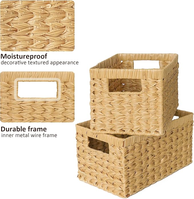 GRANNY SAYS Wicker Storage Baskets, Woven Baskets - Image 7