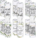 Outus 12 Pcs Greenery Christian Car Tissues Cylinder Holder by Outus