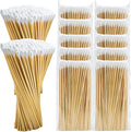 500/1000 Count 6'' Long Round/Pointed Cotton Swabs Durable Stem, Lint- Free Gun by GUNTECHKIT