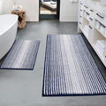 BSICPRO Bathroom Rugs and Mats Sets, 2 Piece Thick Absorbent Chenille Non Slip by BSICPRO