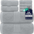 DAN RIVER 8 PC Luxury Bath Towels by DanRiver