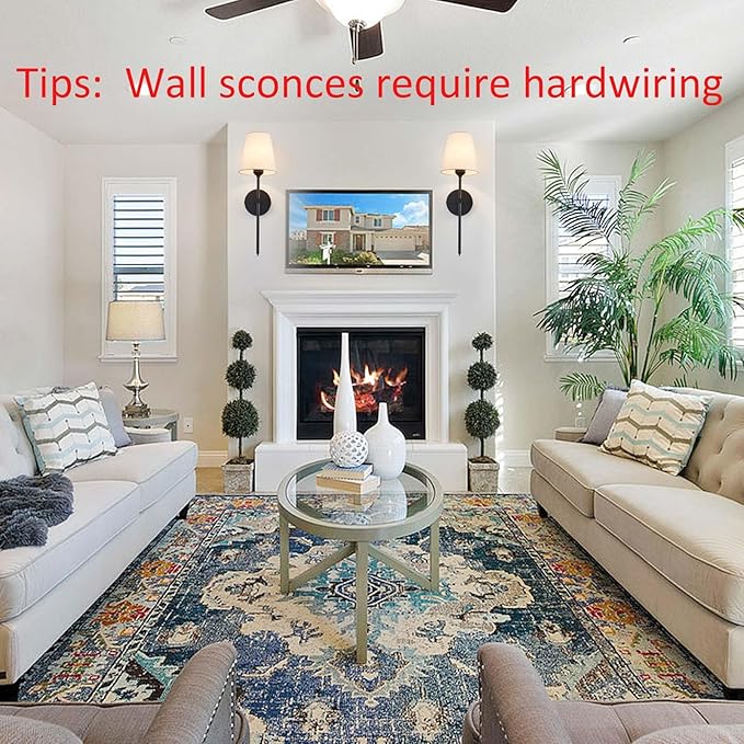 Wall Sconces Sets of 2, Retro Industrial Wall Lamps, Bathroom Vanity Sconces - Image 3