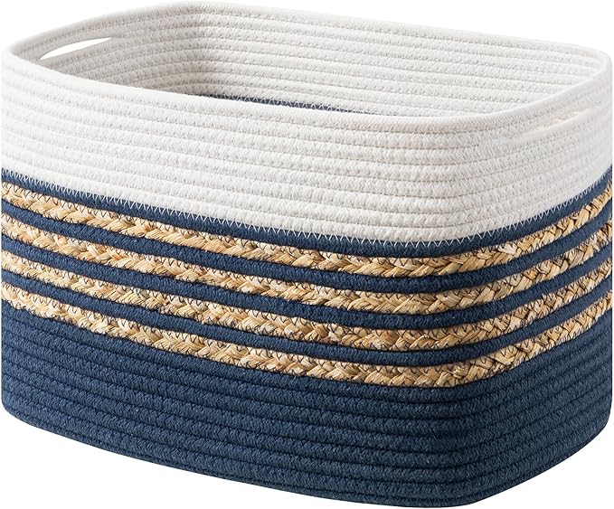 UBBCARE 1 Pack Baskets for Organizing, Woven Storage Baskets for Toys and Towel by UBBCARE