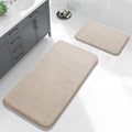 Yimobra Large Bath Mat Set 2 Piece- Super Soft Absorbent Quick Dry Memory Foam by Yimobra