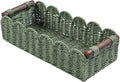 Toilet Paper Storage Basket Bathroom Counter Organizer Wicker Baskets by HOSROOME