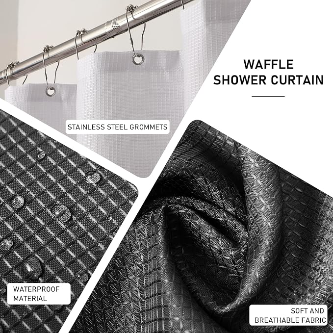 Black Bathroom Accessories Set - Image 5