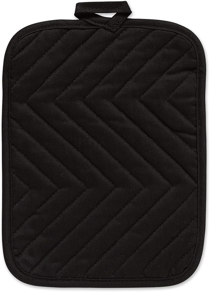 DII Heat Resistant Quilted Cotton Pot Holder Set, Designed - Image 2