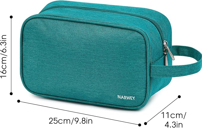 Narwey Travel Toiletry Bag for Women Traveling Dopp Kit Men Travel Bag for - Image 6
