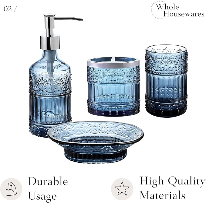 4-Piece Bathroom Accessories Set - Image 5