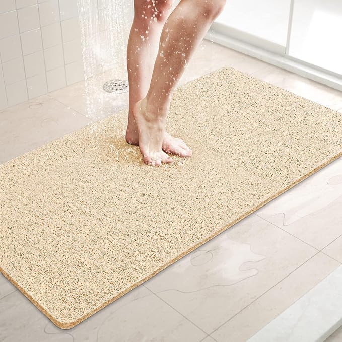 LuxStep Shower Mat Bathtub Mat, 36x16 inch, Non-Slip Bath Mat by LuxStep