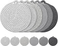 7" Trivets for Hot Dishes, 6 Pack Hot Pads for Kitchen Counter & Dining Table by PUPILLEMONJEWELRY