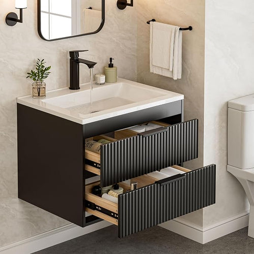 24 Inches Modern MDF Bathroom Vanity by suntage