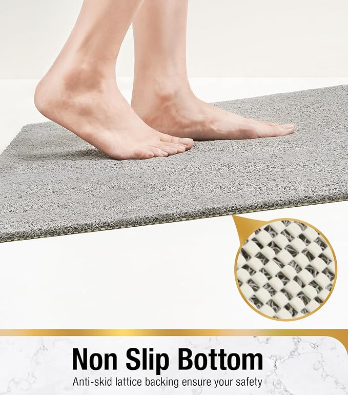 HITSLAM Shower mat Non Slip, 24 x 16 Inch Bath Mat - Image 3