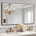 Bathroom Vanity Mirror for Wall, HD Shatterproof Glass, Hangs Horizontally or by TRAHOME