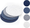 SHACOS 8 Inches Trivets for Hot Dishes, 4 Pieces Cotton Trivets Mats for Kitchen by SHACOS