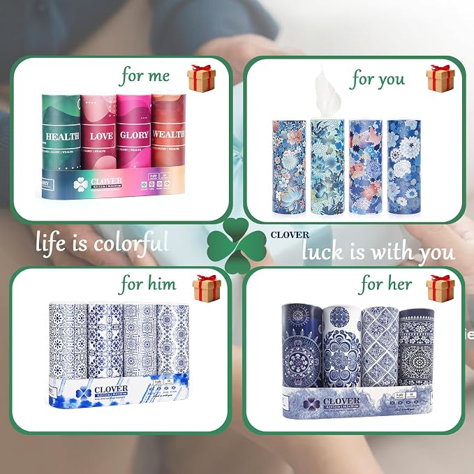 CLOVER Travel Tissues 3-Ply Facial Tissues & Car Tissues - Image 8