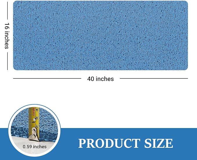 LuxStep Shower Mat Bathtub Mat, 40x16 inch, Non-Slip Bath Mat - Image 2