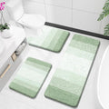 OLANLY Bathroom Rugs Sets 3 Piece, Soft Absorbent Microfiber Bath Mats and by OLANLY