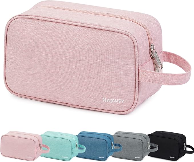 Narwey Travel Toiletry Bag for Women Traveling Dopp Kit Men Travel Bag for by Narwey