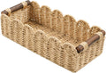 Toilet Paper Storage Basket Bathroom Counter Organizer Wicker Baskets by HOSROOME