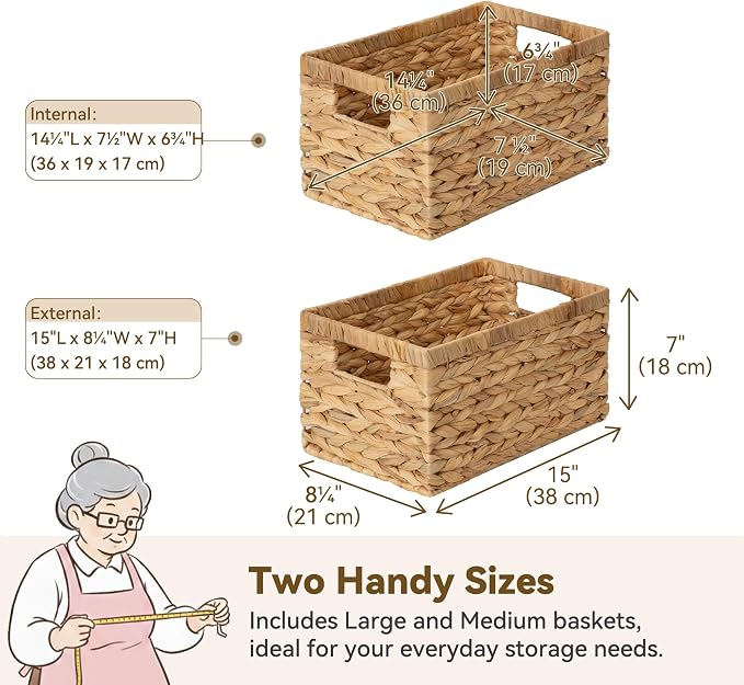 GRANNY SAYS Wicker Storage Baskets - Image 2