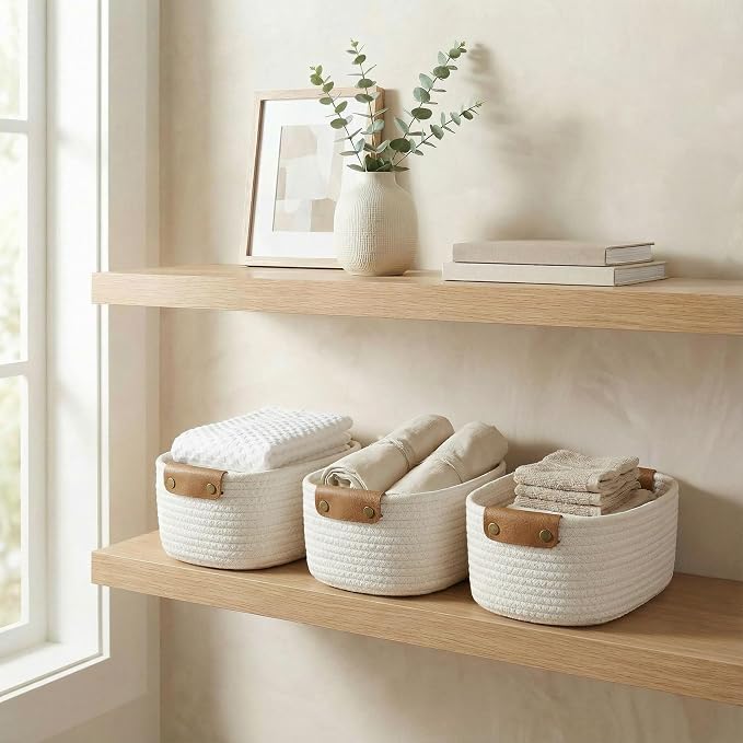 Beautiful Storage Basket Set of 3 - Image 8
