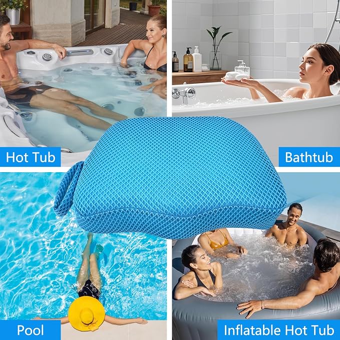 REEZEIVI Hot Tub Booster Seat for Adults, 5 Inch Thick SPA Cushion, Weighted - Image 7