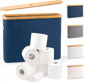 LONBET Toilet Paper Storage for 12 Rolls, Stackable & Foldable by Lonbet