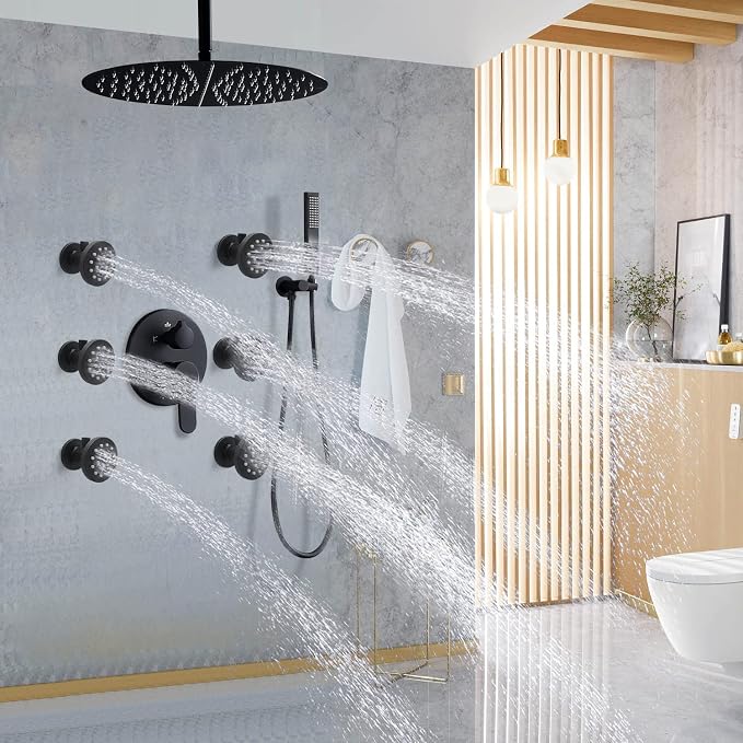2-Inch Brass Shower Body Spray Jets - Image 9