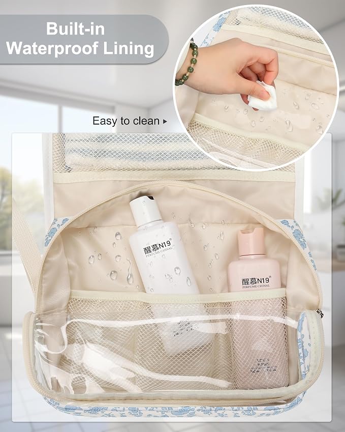 Hanging Toiletry Bag, Travel Toiletries Bag - Image 9