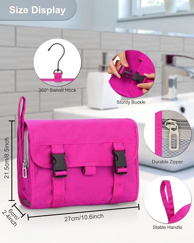 Relavel HangingTravel Toiletry Bag - Image 2
