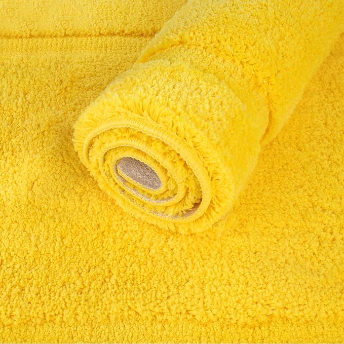 SHACOS Super Soft 2 Pieces Bathroom Runner Rugs Set Non Slip Washable 20x47+ - Image 6