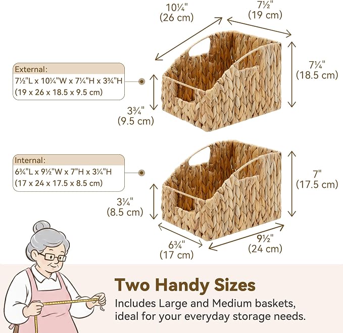 GRANNY SAYS Wicker Storage Baskets - Image 2