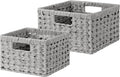 GRANNY SAYS Wicker Baskets for Organizing, Storage Basket for Shelves, Square by GRANNYSAYS