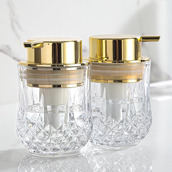 Glass Foam Soap Dispenser Set by Enra