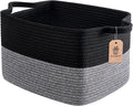 Goodpick Woven Storage Baskets for Organizing, Cotton Rope Organizer for Living by Goodpick
