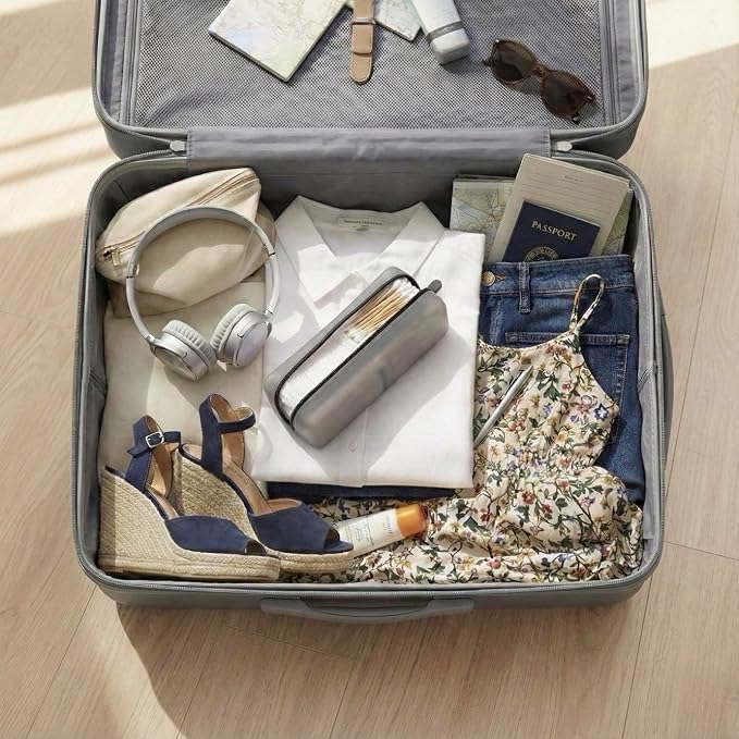 Cotton Pad Swab Travel Case – 2-in-1 Portable Waterproof Qtips Dispenser - Image 9