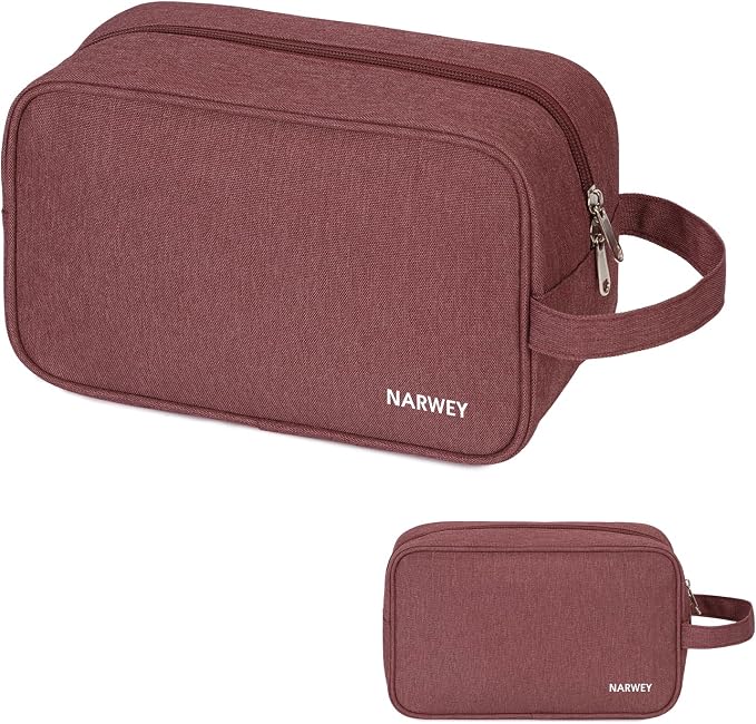 Narwey Travel Toiletry Bag for Women Traveling Dopp Kit Men Travel Bag for by Narwey