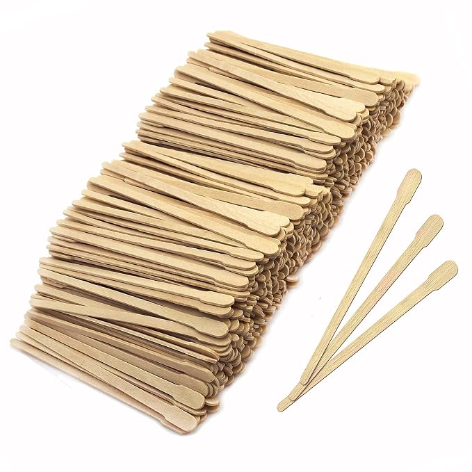 Mibly 500 Pcs Wooden Wax Sticks - Image 7