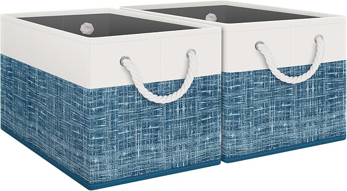Fab totes Storage Bins, Foldable Storage Baskets by Fabtotes