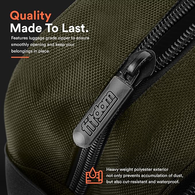 Fitdom Tactical Toiletry Bag Dopp Kit Case - Image 5