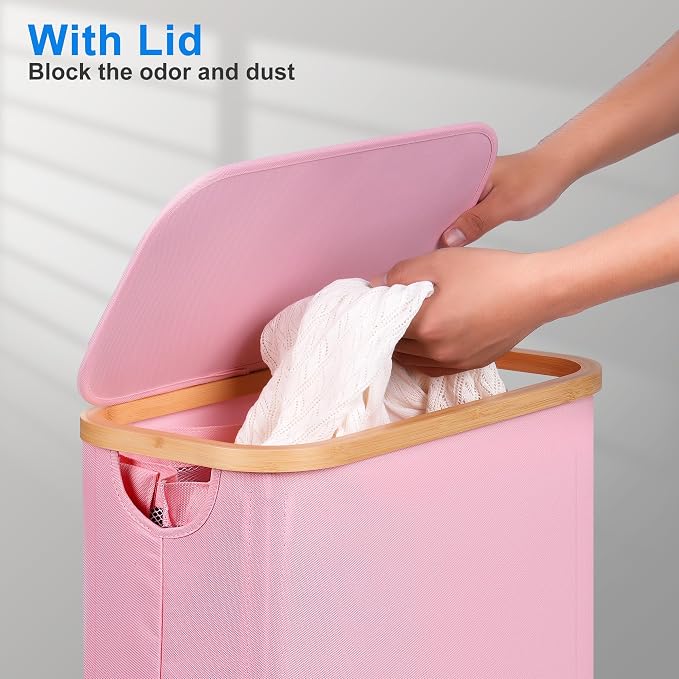 efluky Slim Laundry Basket - Image 4