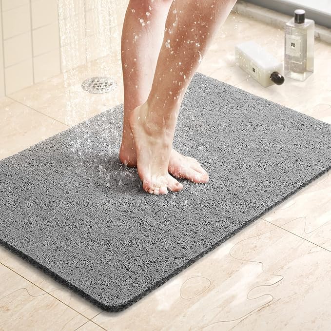 LuxStep Shower Mat Bathtub Mat, 24x16 inch, Non-Slip Bath Mat by LuxStep
