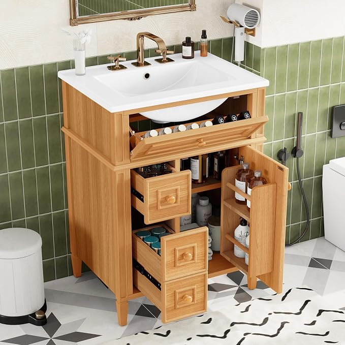 Harper & Bright Designs 24" Bathroom Vanity by HarperBrightDesigns