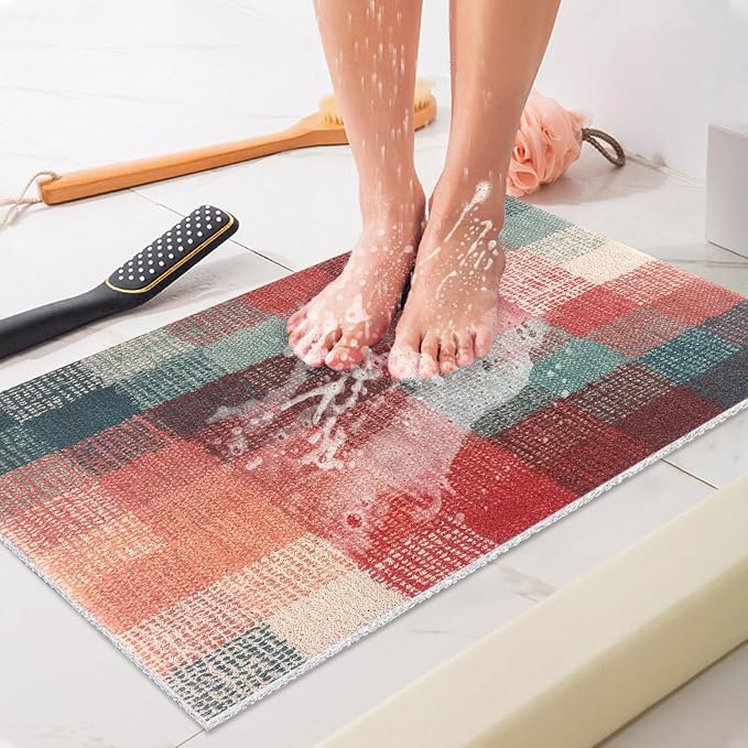 Shower Mat Bathtub Mat Non-Slip: 24x32 Inch, Soft Comfort Bath Mat by Unknown