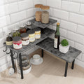Homode Kitchen Countertop Organizer, 3 Tier Corner Shelf Bathroom Counter by Homode